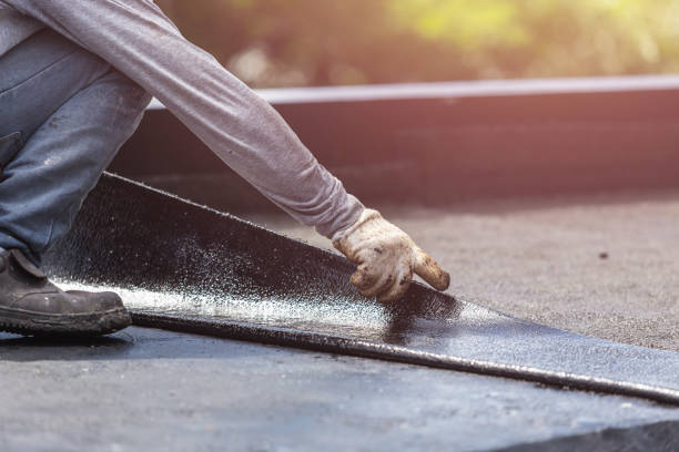 Professional Interior Drainage System technician working in Johnson City, NY